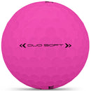 Wilson Staff Duo Soft Golf Balls - Pink - 12 Pack