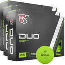 Wilson Duo Soft Golf Balls - Green - 3 for 2 Dozen