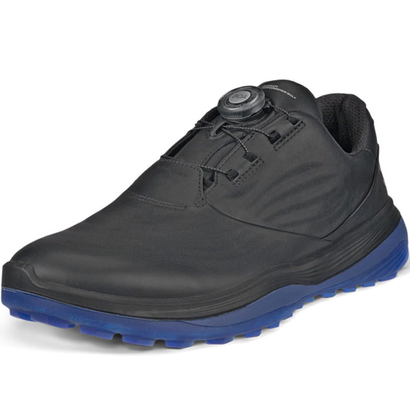ECCO Golf Lt1 BOA Spikeless Waterproof Shoes - Black