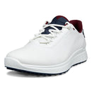 ECCO S-Casual Spikeless Waterproof Shoes - White/Marine