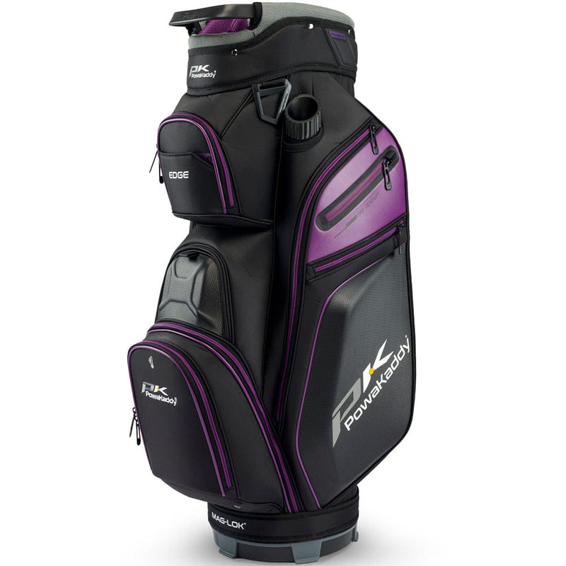 PowaKaddy EDGE Cart Bag - Black/Purple