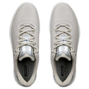 Ecco Golf S-Casual Waterproof Ladies Spikeless Shoes - Gravel/Silver Metallic