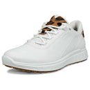 Ecco Golf S-Casual Waterproof Ladies Spikeless Shoes - White/Lion