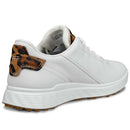 Ecco Golf S-Casual Waterproof Ladies Spikeless Shoes - White/Lion