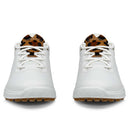 Ecco Golf S-Casual Waterproof Ladies Spikeless Shoes - White/Lion