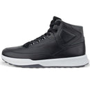 Ecco Golf Street Vibe Hi-Top Waterproof Spikeless Shoes - Black/Magnet