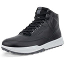 Ecco Golf Street Vibe Hi-Top Waterproof Spikeless Shoes - Black/Magnet