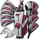 Callaway REVA 11-Piece Cart Bag Package Set Ladies - Eggplant
