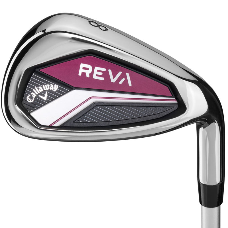 Callaway REVA 8-Piece Cart Bag Package Set Ladies - Eggplant
