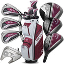 Callaway REVA 8-Piece Cart Bag Package Set Ladies - Eggplant