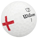 Wilson Duo Soft Golf Balls - St Georges Cross - White 12 Pack