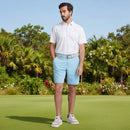 Ping Ephron Polo Shirt - White/Wild Salmon Multi