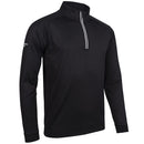 Glenmuir Esk 1/4 Zip Pullover - Black/White