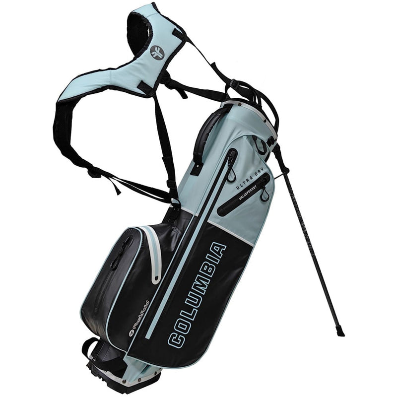 Fastfold Columbia Waterproof Stand Bag - Black/Blue