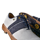FootJoy Premiere Legends Series Ltd Edition Packard Waterproof Spiked Shoes - White/Navy/Tweed