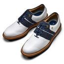FootJoy Premiere Legends Series Ltd Edition Packard Waterproof Spiked Shoes - White/Navy/Tweed