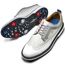 FootJoy Premiere Series Marquis Ltd Edition Waterproof Spiked Shoes  - Mist/White