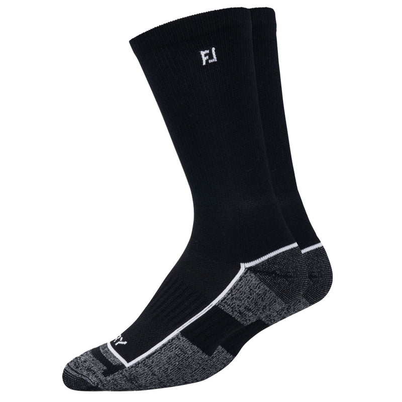 FootJoy Mens ProDry Crew Socks - Black