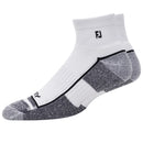 FootJoy Mens ProDry Quarter Socks - White