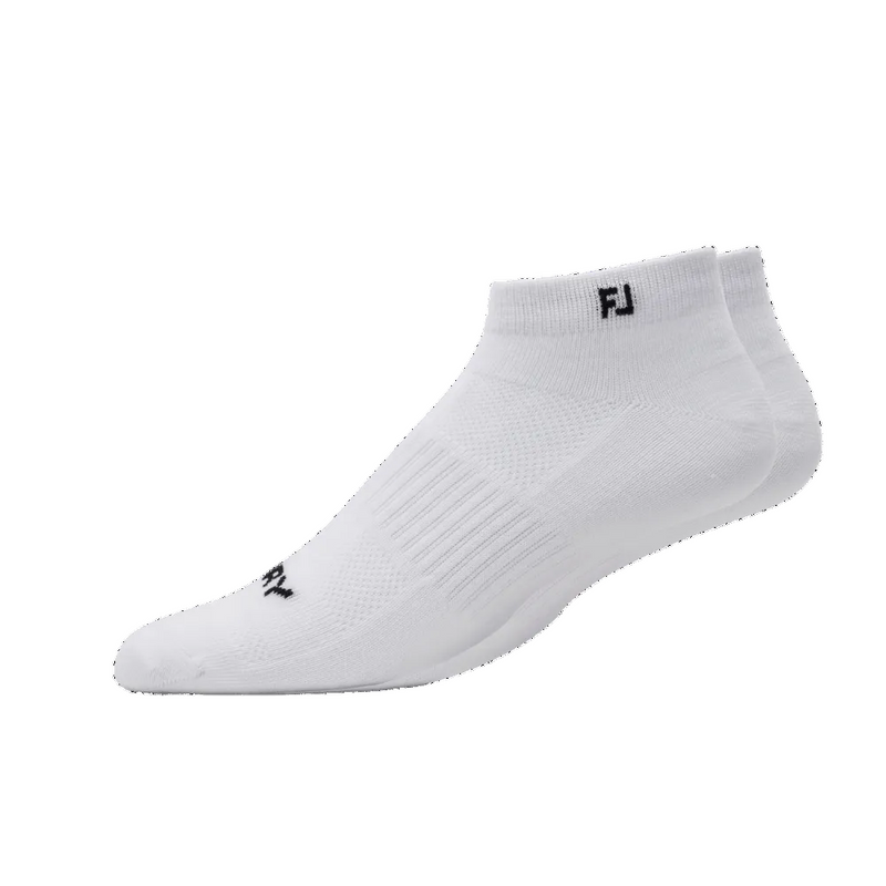 FootJoy ProDry Lightweight Sport Sock - White