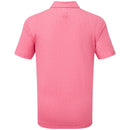 FootJoy Junior Floral Lisle Polo Shirt - Pink Lemonade