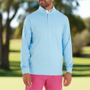 FootJoy Tonal Deco Diamond Chillout 1/4 Zip - Air Blue