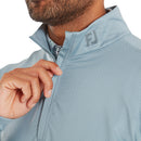 FootJoy Tonal Deco Diamond Chillout 1/4 Zip - Steel Blue
