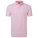 FootJoy Scallop Geo Pique Polo Shirt - Pink Pop