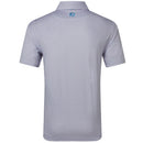 FootJoy Nautical Flag Print Lisle Polo Shirt - Nantucket Red/Coastal Blue
