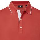 FootJoy Wordmark Pique Polo Shirt - Nantucket Red