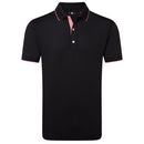 FootJoy Wordmark Pique Polo Shirt - Black
