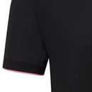 FootJoy Wordmark Pique Polo Shirt - Black