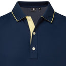 FootJoy Wordmark Pique Polo Shirt - Navy