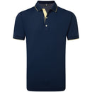 FootJoy Wordmark Pique Polo Shirt - Navy