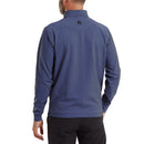 FootJoy Ottoman Stripe Chillout 1/4 Zip Pullover - Black/Vivid Violet