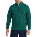 FootJoy Ottoman Stripe Chillout 1/4 Zip Pullover - Navy/Field Green