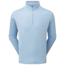 FootJoy Nautical Flag Tonal Chillout 1/4 Zip Pullover - Chambray
