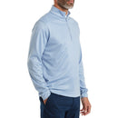 FootJoy Nautical Flag Tonal Chillout 1/4 Zip Pullover - Chambray