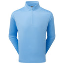 FootJoy Nautical Flag Tonal Chillout 1/4 Zip Pullover - Blue Reef/Deep Reef