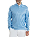 FootJoy Nautical Flag Tonal Chillout 1/4 Zip Pullover - Blue Reef/Deep Reef