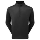 FootJoy Nautical Flag Tonal Chillout 1/4 Zip Pullover - Black