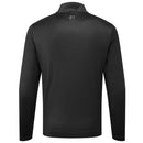 FootJoy Nautical Flag Tonal Chillout 1/4 Zip Pullover - Black