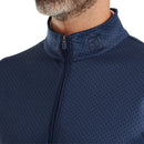 FootJoy Nautical Flag Tonal Chillout 1/4 Zip Pullover - Navy