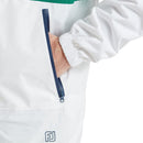 FootJoy Hydrolite X Waterproof Hoodie - Field Green/White