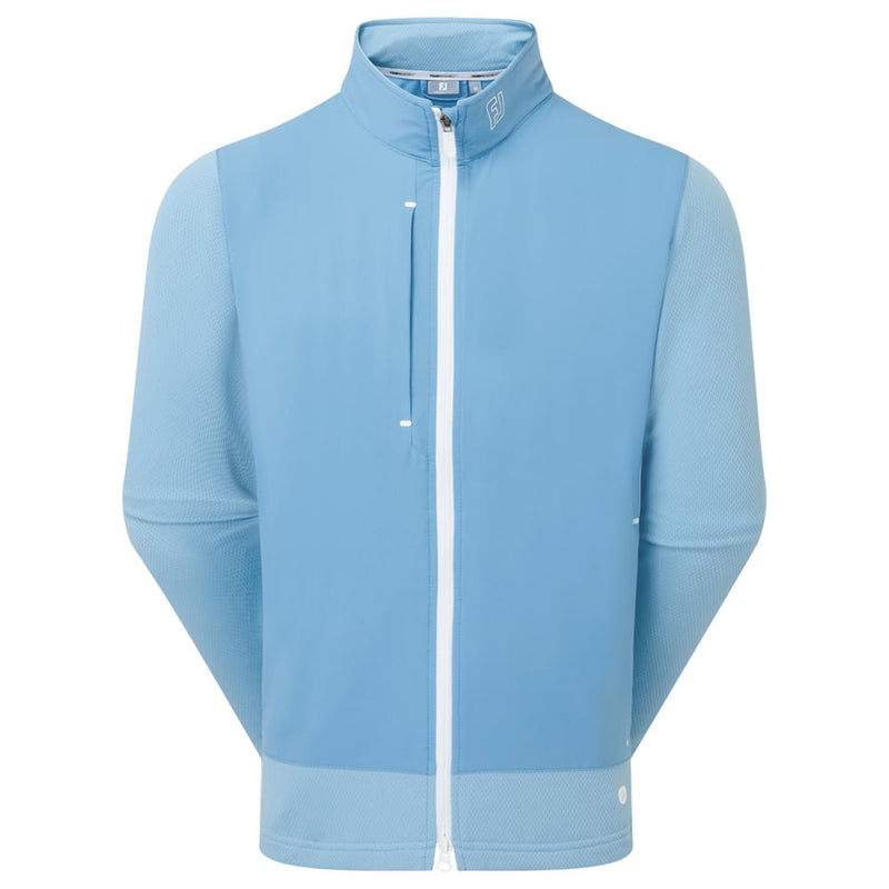 FootJoy Tempo Hybrid Full Zip Jacket - Blue Reef/Deep Reef