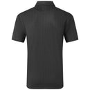 FootJoy Modernist Geo Pique Polo Shirt - Charcoal/Black