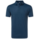 FootJoy Modernist Geo Pique Polo Shirt - Navy Tonal