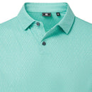 FootJoy Modernist Geo Pique Polo Shirt - Blue Reef/Sea Glass