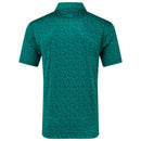FootJoy Painted Floral Lisle Polo Shirt - Field Green