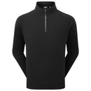 FootJoy Wordmark Chillout 1/4 Zip Pullover - Black